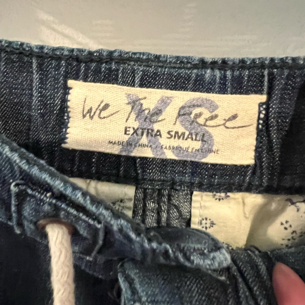 Free People Rockwell Slouchy Jeans, XS NWOT - Picture 4 of 6